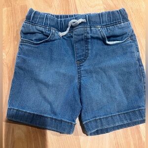 Blue Denim Toddler Boy Shorts
